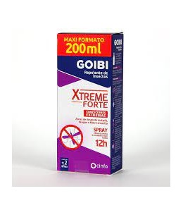 GOIBI XTREME FORTE REPELENTE DE INSECTOS 1 SPRAY 200 ML