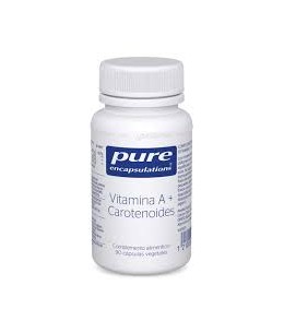 PURE VITAMIINA A + CAROTENOIDES 90 CAPS
